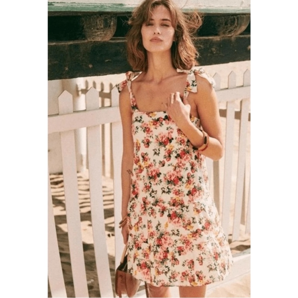 Sezane “Anne” floral dress. US size small, 4.